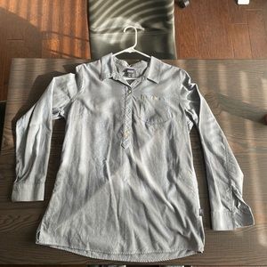 Women’s Grey patgonia button down tunic